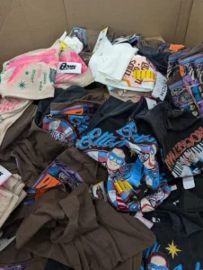 BAND TEES PALLET — ROCK, RAP, METAL & POP ICONS